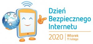 Logo dnia bezpiecznego internetu 11 lutego 2020