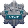 Policyjna  gwiazda z napisem KPP Żnin